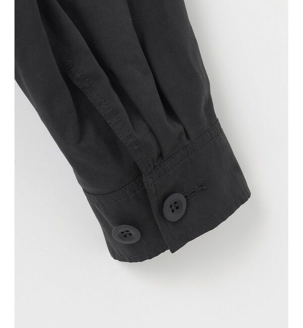 23区「【SLOW/一部店舗限定】ウォッシュドピーチタフタ ブルゾン」|ブルゾン・スタジャン|