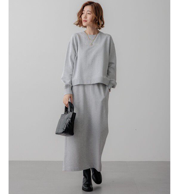 23区「【一部店舗限定/洗える】クリアコットンテリー セットアップ ロゴ スウェット」|Tシャツ・カットソー|