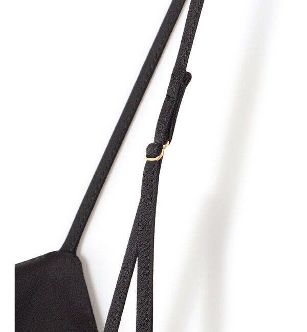 23区「【吸水速乾/防シワ/洗える】ジョーゼットサテン キャミソールワンピース」|ワンピース|