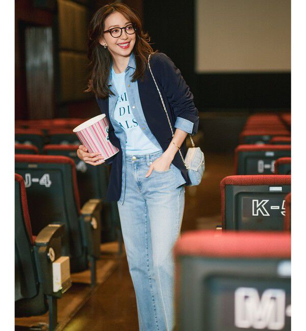 23区「【Oggi3月号掲載】デニム キルティング ショルダーバッグ」|ショルダー・メッセンジャー|