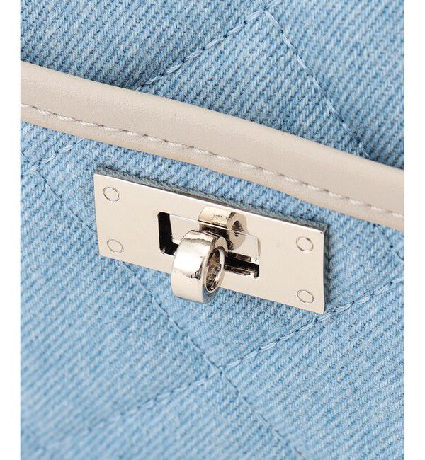 23区「【Oggi3月号掲載】デニム キルティング ショルダーバッグ」|ショルダー・メッセンジャー|