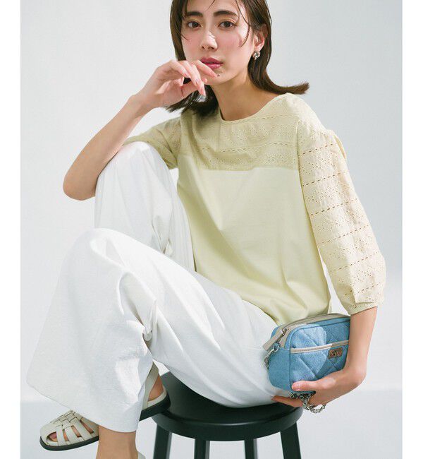 23区「【Oggi3月号掲載】デニム キルティング ショルダーバッグ」|ショルダー・メッセンジャー|