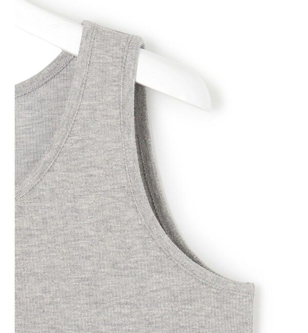 23区「【洗える】シャイニーリブ タンクトップ」|タンクトップ|