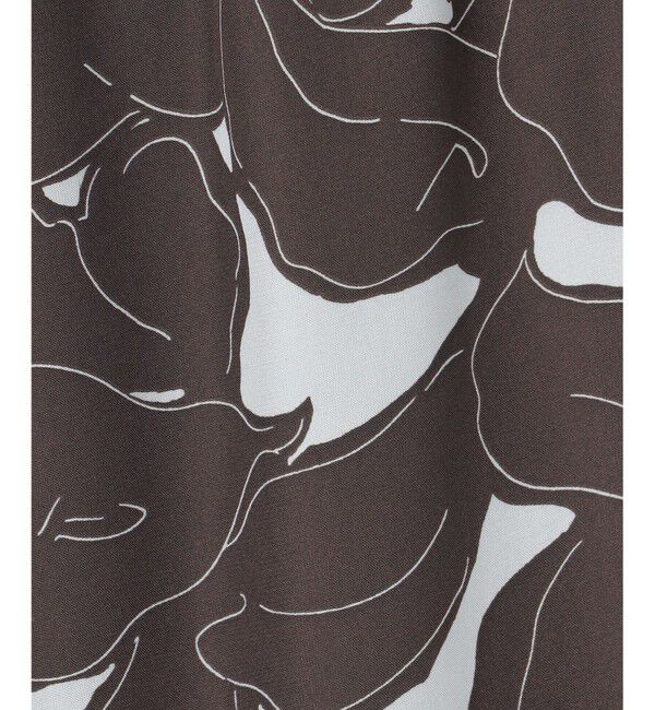 23区「【洗える】Ratti フラワーアートプリント ワイド パンツ」|その他|