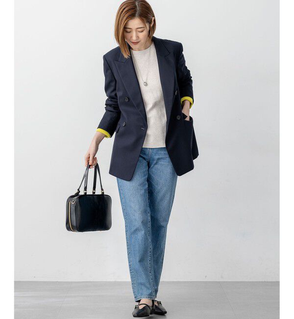 23区「【セットアップ対応】TWサキソニー ダブル ジャケット」|テーラードジャケット|