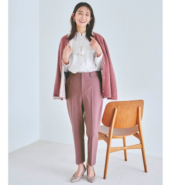 any SiS「【保温性あり/洗える】サーモ 2WAYストレッチ テーパード パンツ」|その他|