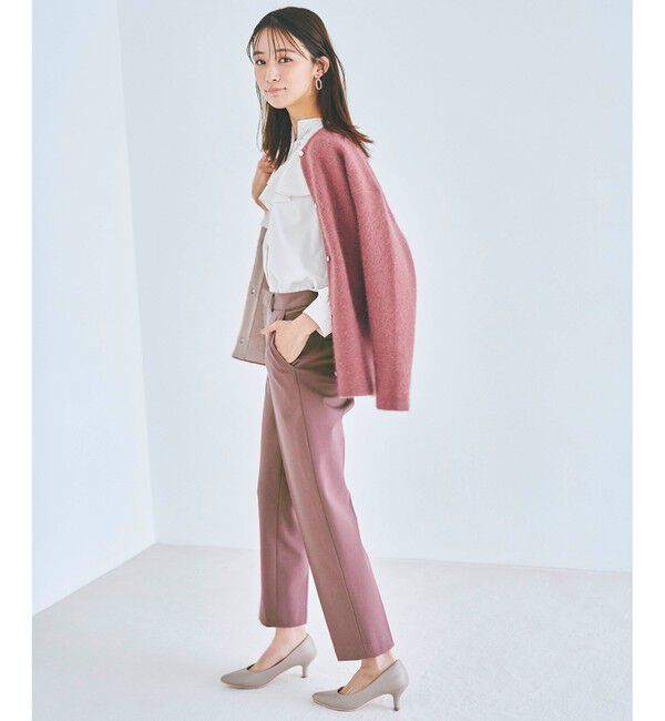 any SiS「【保温性あり/洗える】サーモ 2WAYストレッチ テーパード パンツ」|その他|