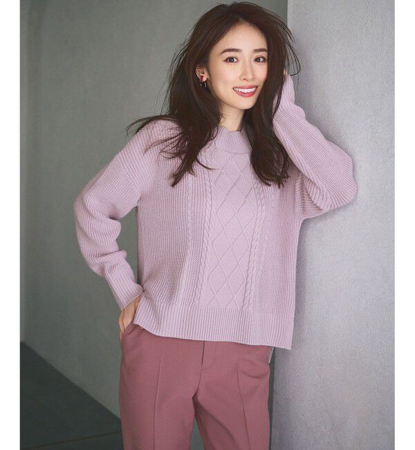 any SiS「【保温性あり/洗える】サーモ 2WAYストレッチ テーパード パンツ」|その他|