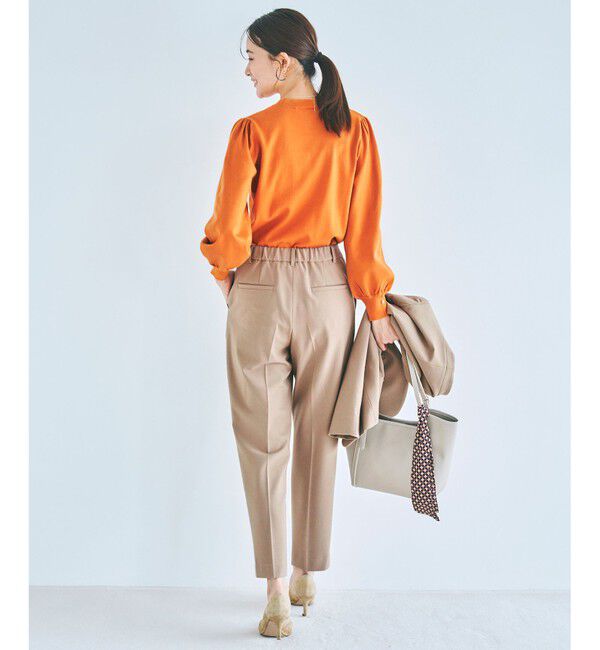 any SiS「【保温性あり/洗える】サーモ 2WAYストレッチ テーパード パンツ」|その他|