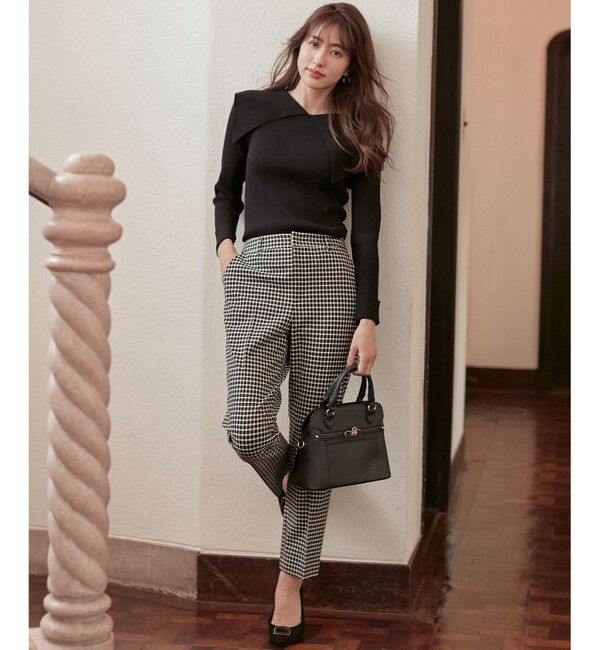 any SiS「【保温性あり/洗える】サーモ 2WAYストレッチ テーパード パンツ」|その他|