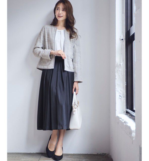 ANY SIS「【2WAY】スクエアミディトート バッグ」|ハンドバッグ|