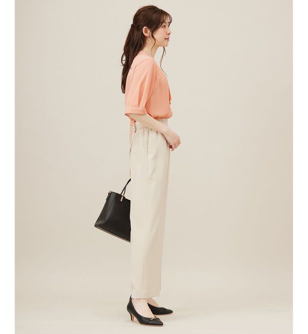 ANY SIS「【撥水・接触冷感・UVカット】コンフォートイージー ワイドパンツ」|その他|