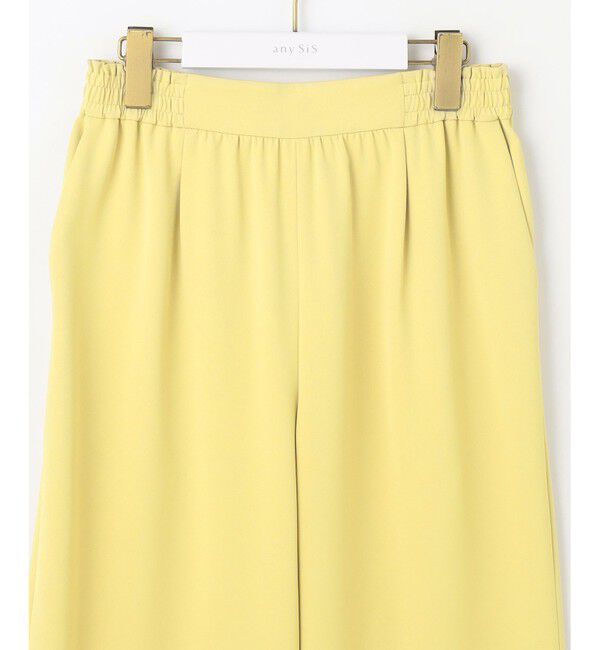 ANY SIS「【撥水・接触冷感・UVカット】コンフォートイージー ワイドパンツ」|その他|