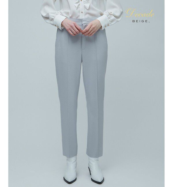 BEIGE,「CORBY / クロップドパンツ」|スラックス|Sax
