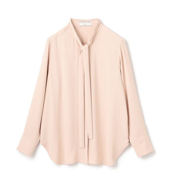 BEIGE,「【洗える・L-size】EVA / ボウタイロングスリーブブラウス」|シャツ・ブラウス|