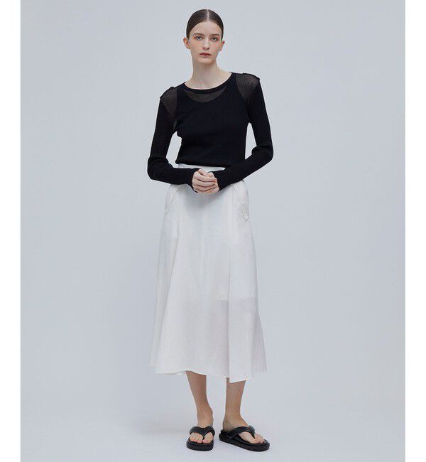 BEIGE,「BERNARD / フレアスカート」|スカート|