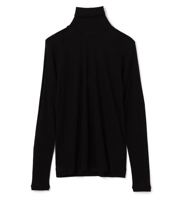 BEIGE,「【洗える】SORE / シアーコットンハイネックカットソー」|Tシャツ・カットソー|