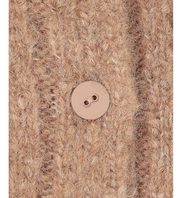 BEIGE,「GLAIEULS / アルパカ混インターシャスヌード」|マフラー|