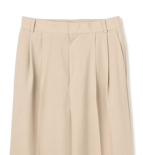BEIGE,「【GISELe 6月号掲載】OREGANO / サマーウールタックワイドパンツ」|その他|