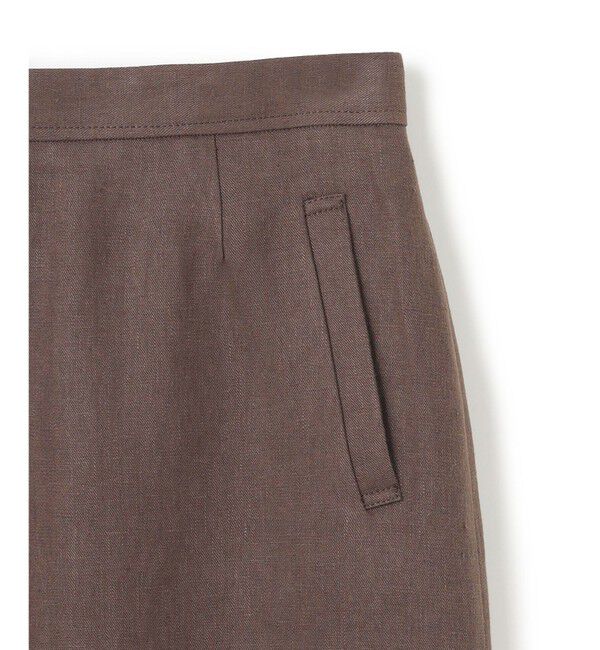 BEIGE,「【Oggi 5月号掲載】CRINUM / Iラインリネンマキシスカート」|スカート|