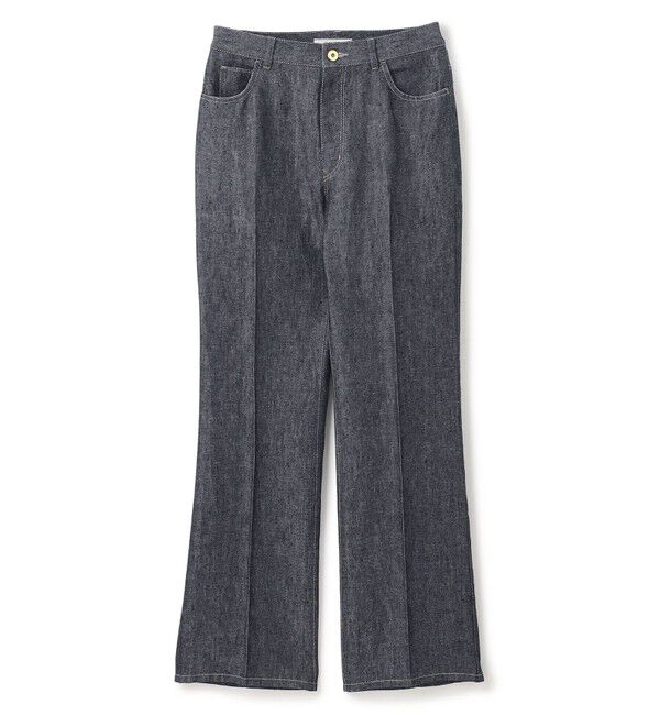 BEIGE,「【洗える】CUPHEA / センタープレス入りフレアパンツ」|その他|