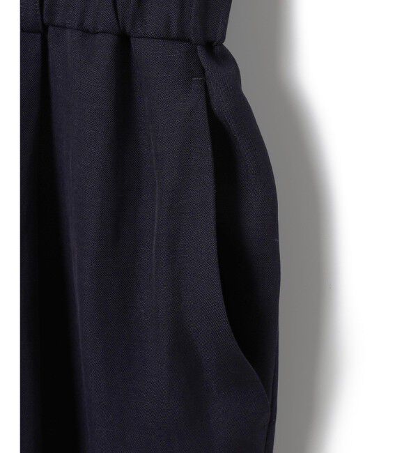 BEIGE,「【洗える】BERNARD / リネンノースリーブオールインワン」|オールインワン|