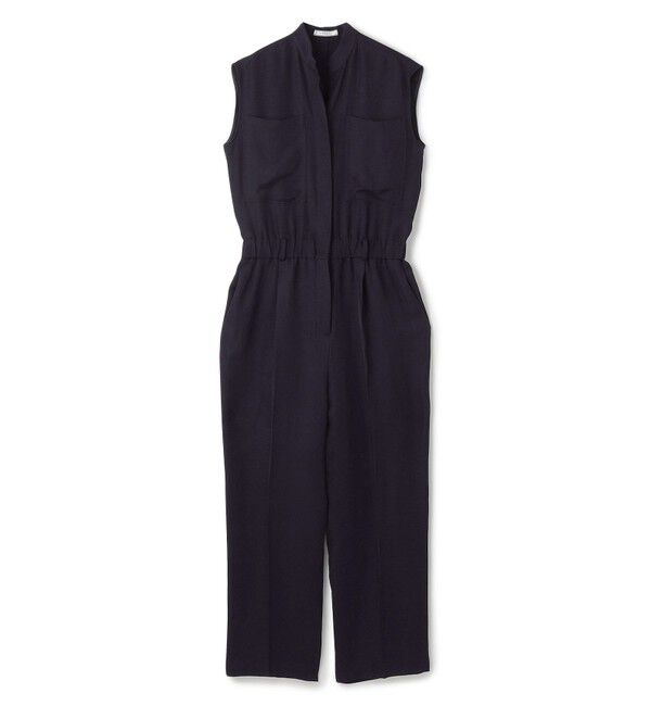 BEIGE,「【洗える】BERNARD / リネンノースリーブオールインワン」|オールインワン|