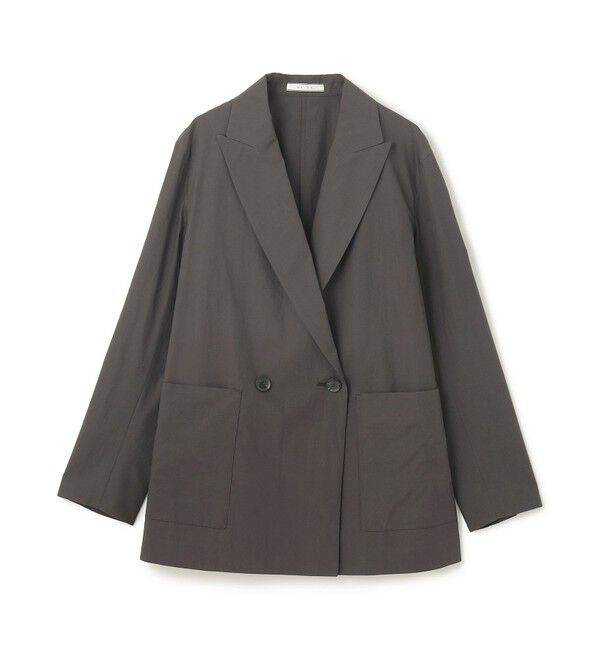 BEIGE,「【洗える・FUDGE 6月号掲載】MALLOW / コットンテーラードオーバージャケット」|テーラードジャケット|