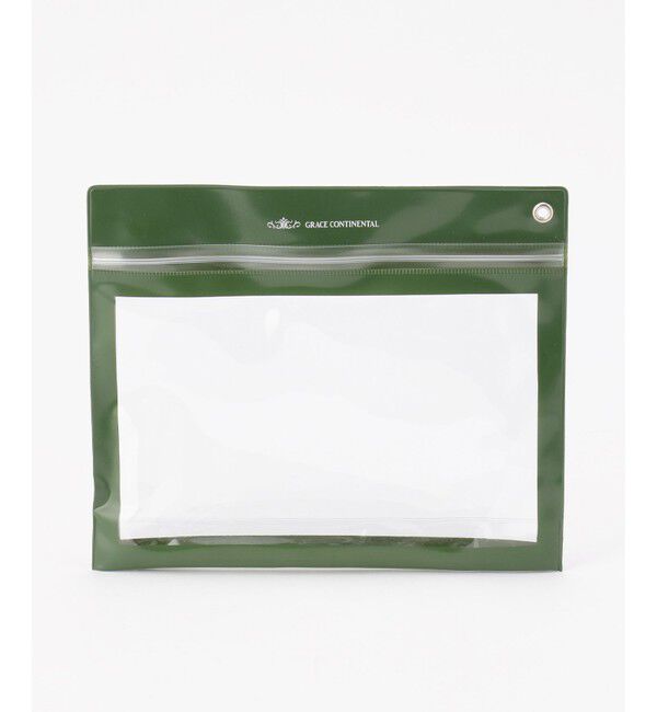 GRACE CONTINENTAL「Fabricスクエアポーチ」|ポーチ|