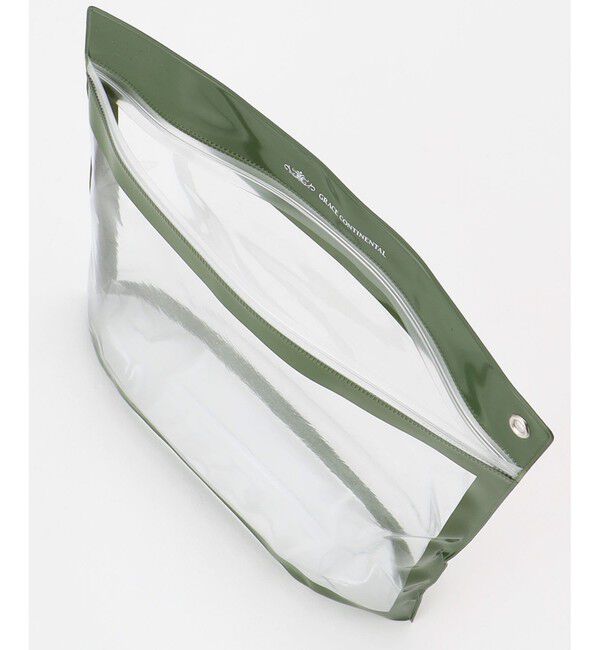 GRACE CONTINENTAL「Fabricスクエアポーチ-AW」|ポーチ|