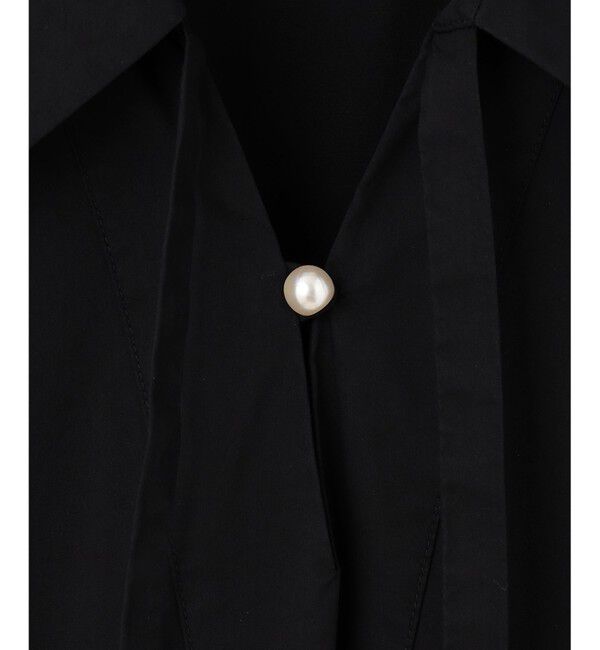  「ティアード切替シャツワンピース」|ワンピース|