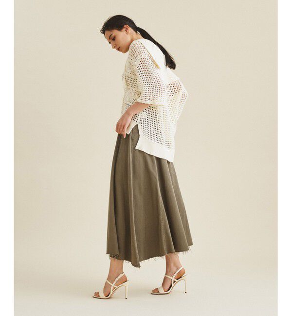 Grace Class「フレア切替マキシスカート」|スカート|