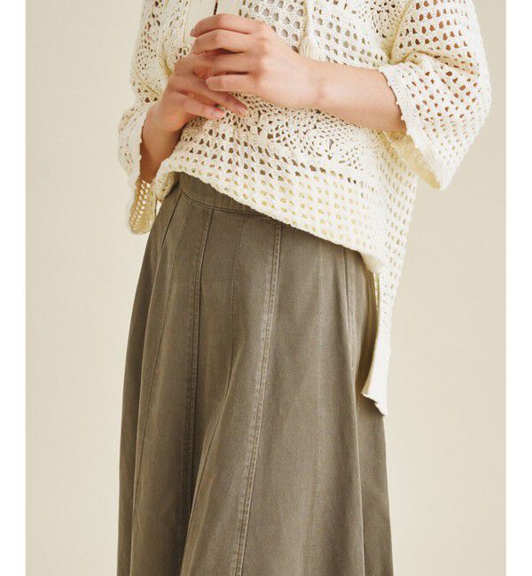 Grace Class「フレア切替マキシスカート」|スカート|