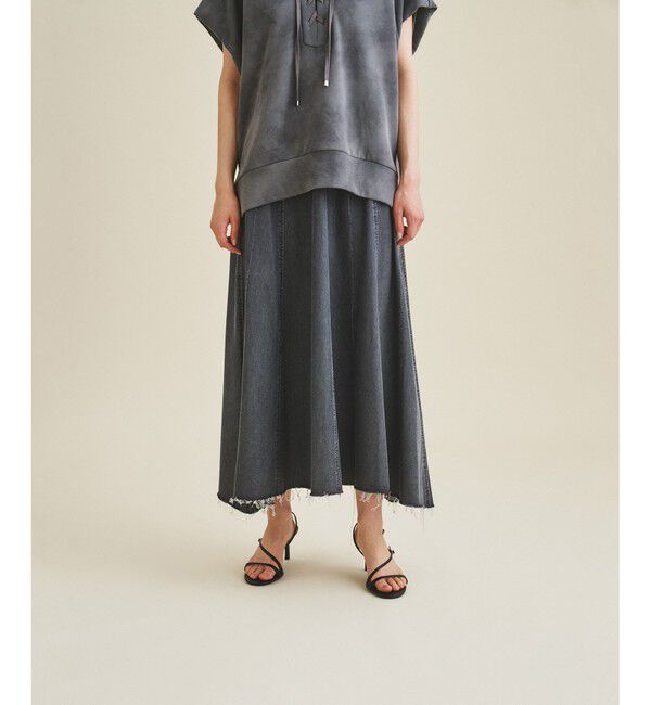 Grace Class「フレア切替マキシスカート」|スカート|