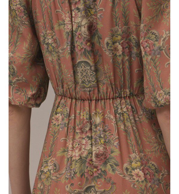 GRACE CONTINENTAL「ヴィンテージフラワープリントワンピース」|ワンピース|