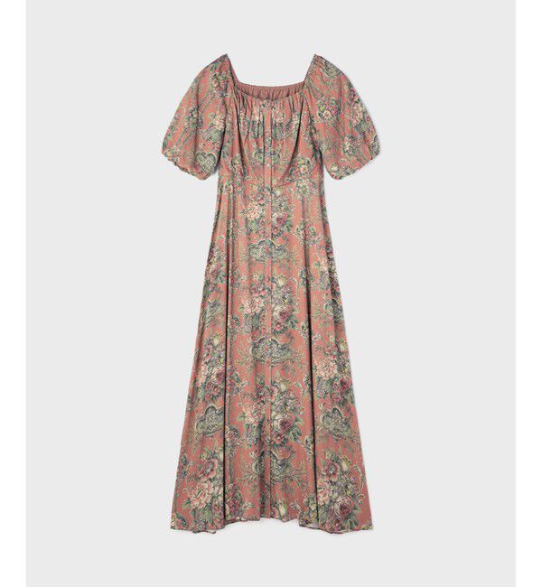 GRACE CONTINENTAL「ヴィンテージフラワープリントワンピース」|ワンピース|