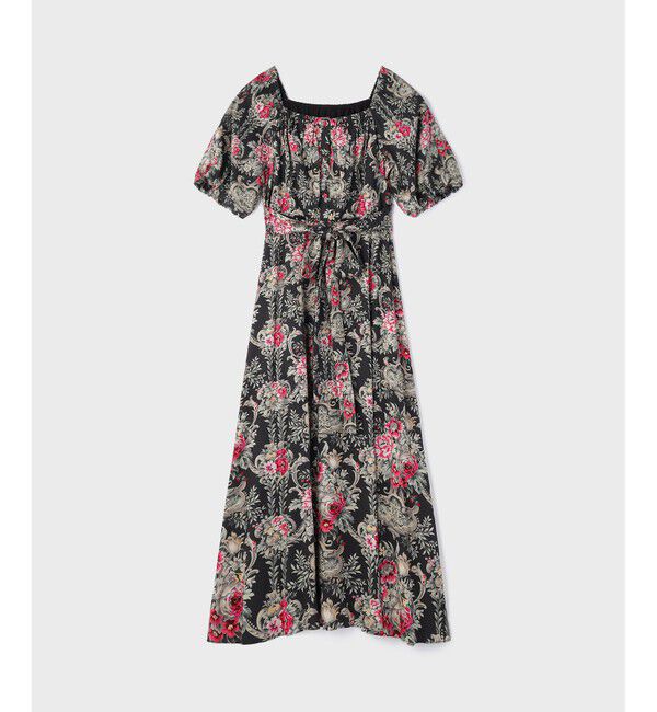 GRACE CONTINENTAL「ヴィンテージフラワープリントワンピース」|ワンピース|