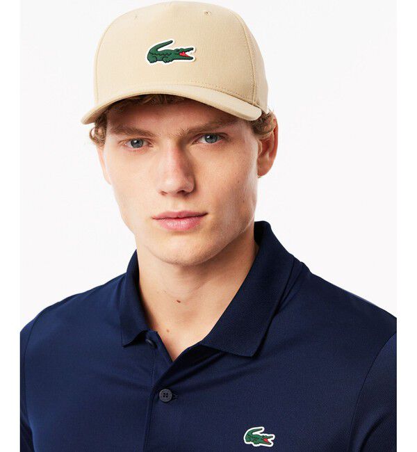 LACOSTE「ワンポイント 耐水ゴルフキャップ」|キャップ・キャスケット|