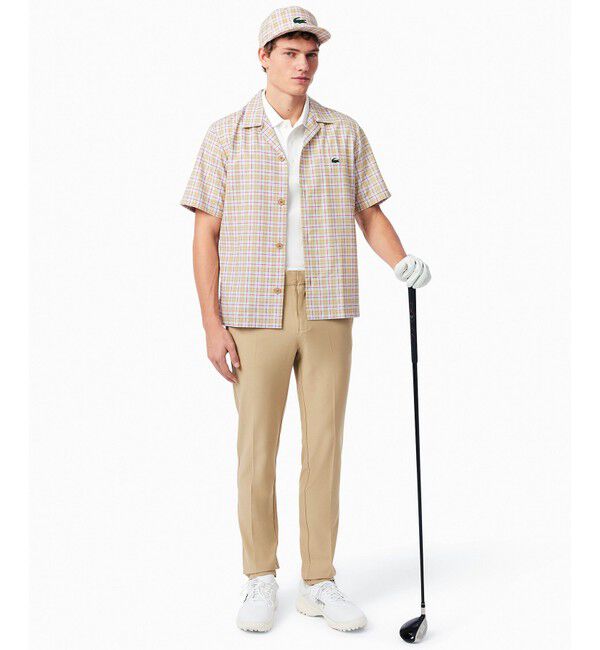 LACOSTE「ワンポイント 耐水ゴルフキャップ」|キャップ・キャスケット|