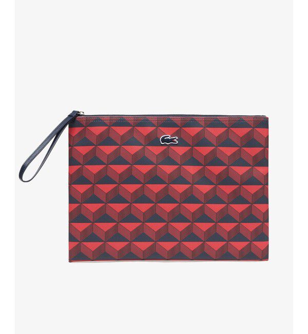 LACOSTE「L.12.12 コンセプトシーズナル ラージフラットポーチ」|クラッチバッグ|