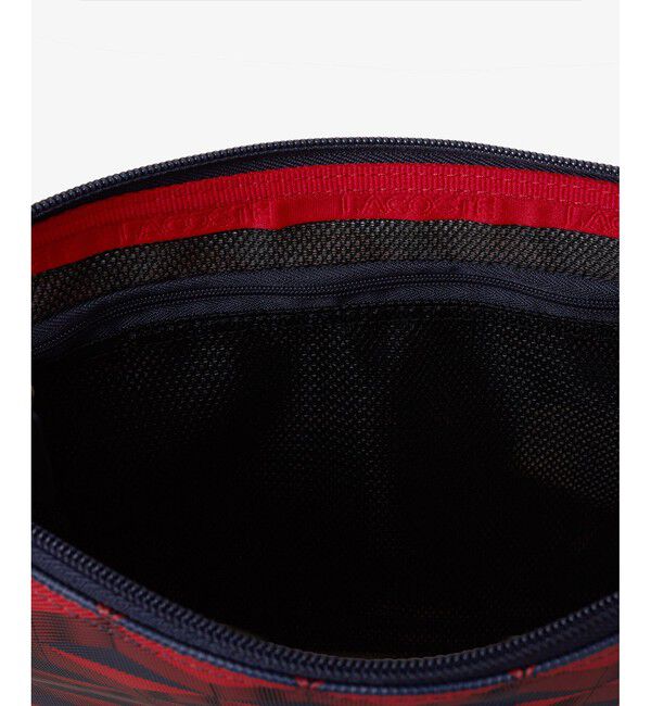 LACOSTE「L.12.12 コンセプトシーズナル ラージフラットポーチ」|クラッチバッグ|