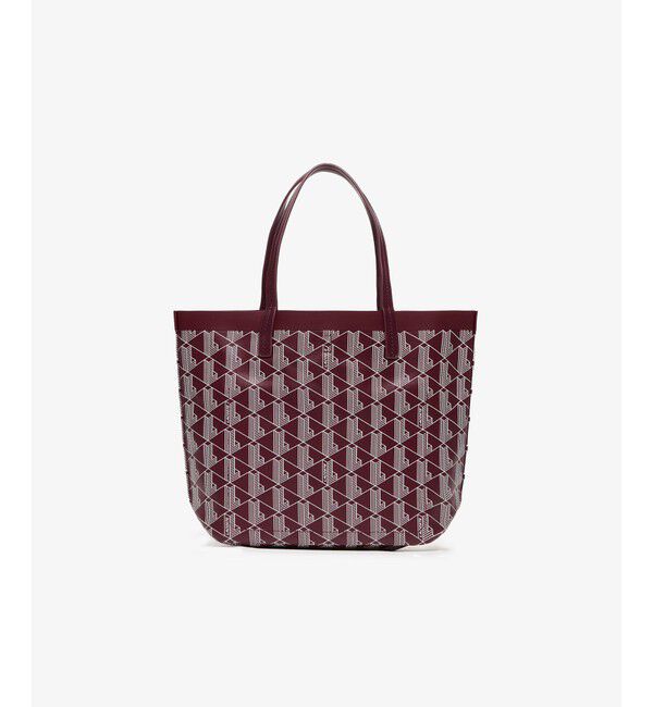 LACOSTE「ゼリィ コーテッドキャンバスモノグラムスモールトート」|トートバッグ|