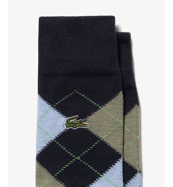 LACOSTE「アーガイルニットソックス 25-27cm」|ソックス|