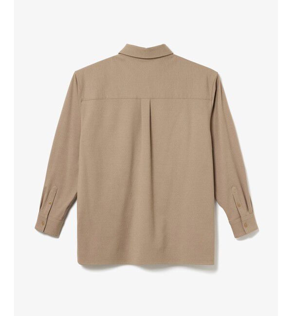 LACOSTE「ウールライクダブルポケットシャツ」|シャツ・ブラウス|