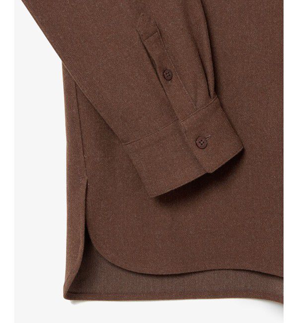 LACOSTE「ウールライクダブルポケットシャツ」|シャツ・ブラウス|