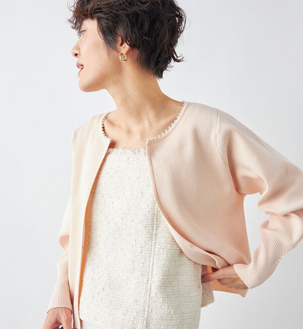 NOLLEY'S「BISHU JAPAN コットンフラッグツイードビスチェ」|シャツ・ブラウス|