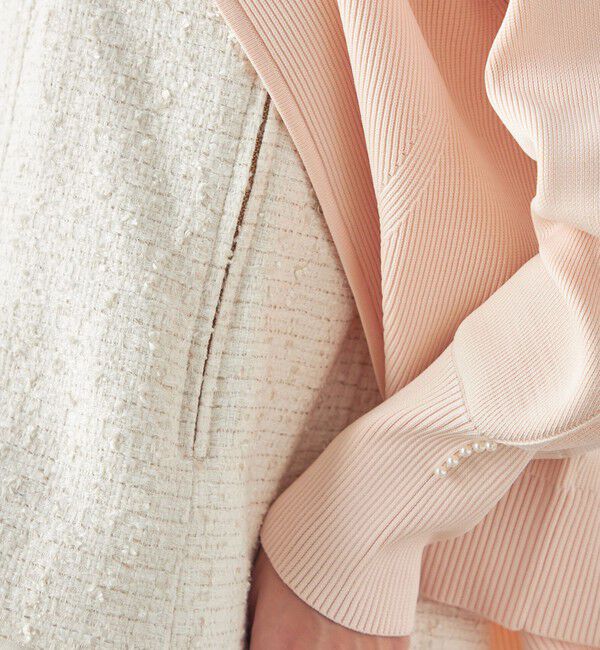 NOLLEY'S「BISHU JAPAN コットンフラッグツイードビスチェ」|シャツ・ブラウス|