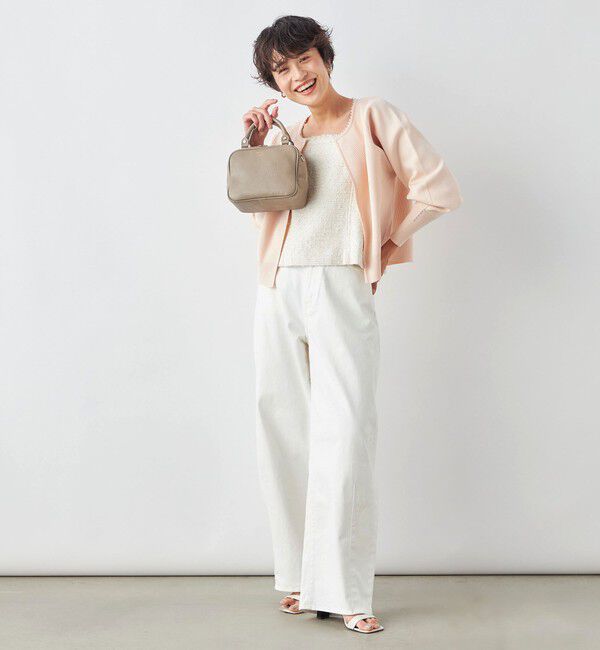 NOLLEY'S「BISHU JAPAN コットンフラッグツイードビスチェ」|シャツ・ブラウス|