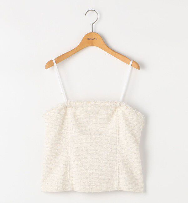 NOLLEY'S「BISHU JAPAN コットンフラッグツイードビスチェ」|シャツ・ブラウス|