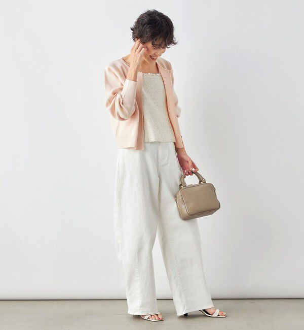 NOLLEY'S「BISHU JAPAN コットンフラッグツイードビスチェ」|シャツ・ブラウス|